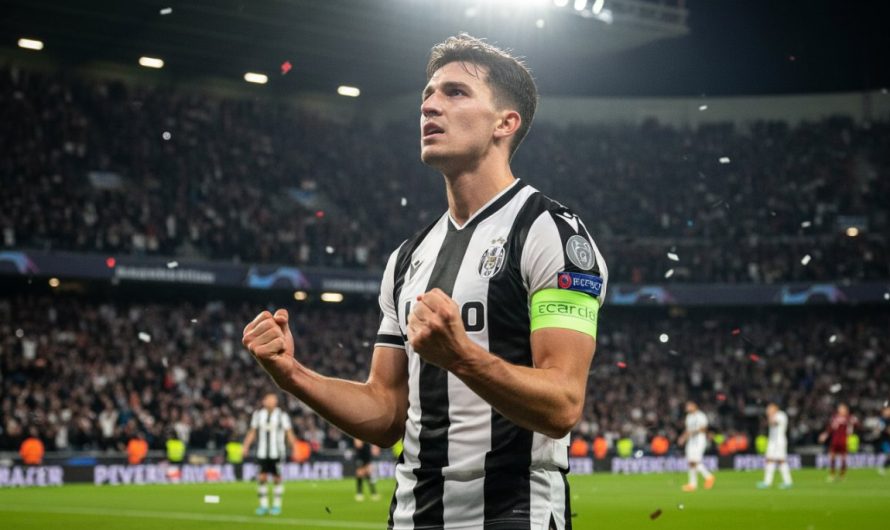 Beşiktaş’ın Kaptanı Orkun Kökçü Sahada Fırtına Gibi Esiyor