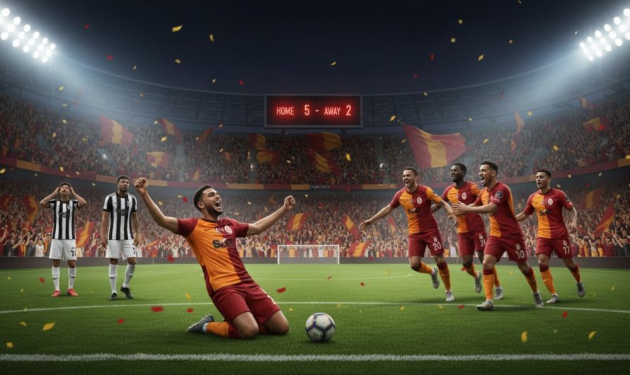 Galatasaray’ın Avrupa’daki En Büyük Zaferi: Juventus’a 5-2 Yenilgisi