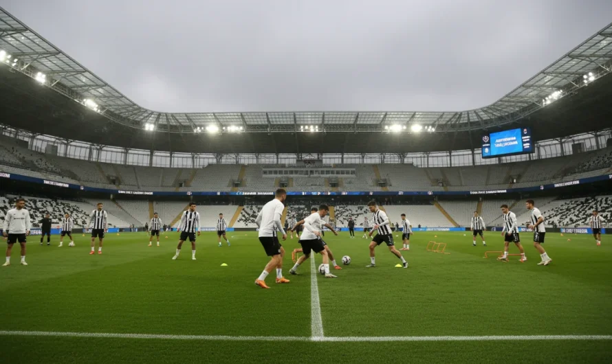 Beşiktaş-Kasımpaşa Maçına Üç Gün Kala Saha Antrenmanları Yoğunlaşıyor