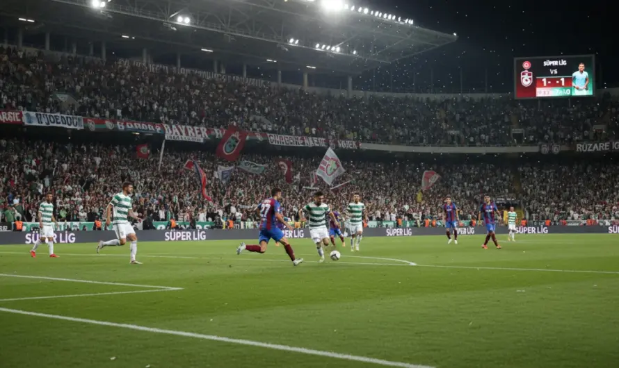 Konya-Trabzon Maçı Detayları ve Yayın Saati