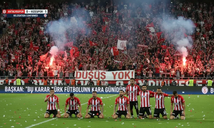 Akdeniz’de Hüzünlü Veda: Antalyaspor 1. Lig Yolcusu